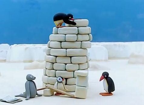 Scena mitica da Pingu.